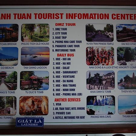 Anh Tuan Hotel Hue Exterior foto